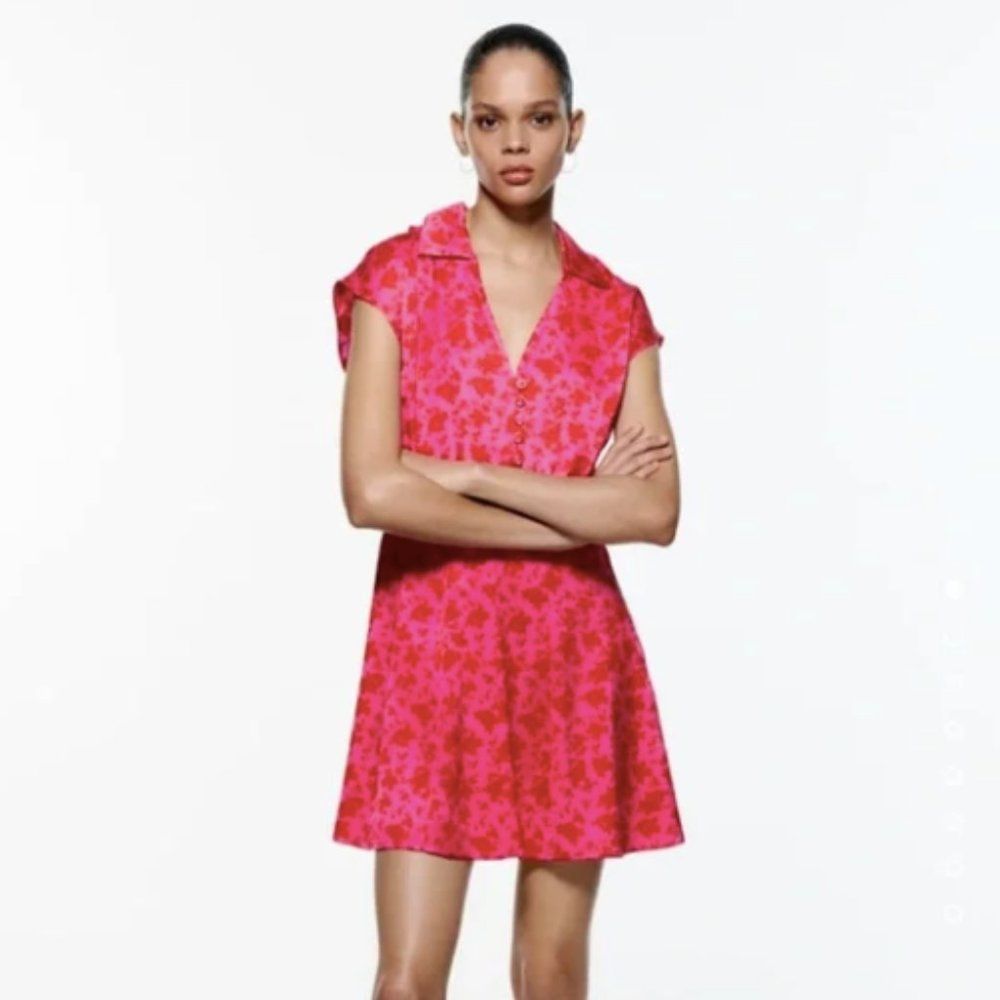 Zara Mini Dress - worn once - size medium!